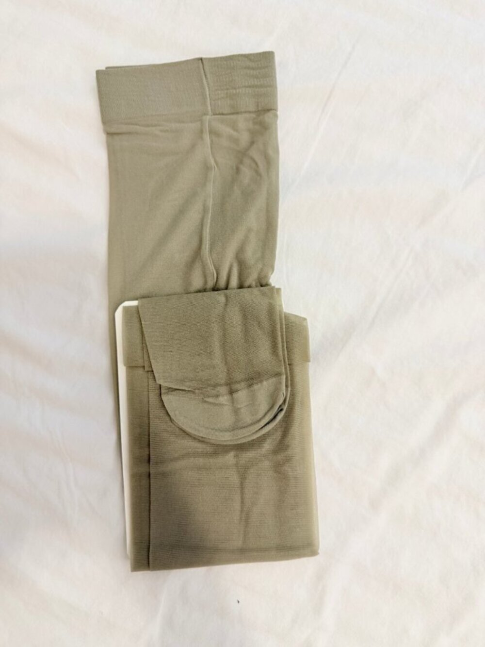 Sheer Nude Tights Pantyhose Ultra Thin Silky High Waist Seamless One Size NWT